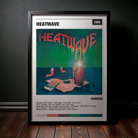 Cuadro Heatwave - Candles