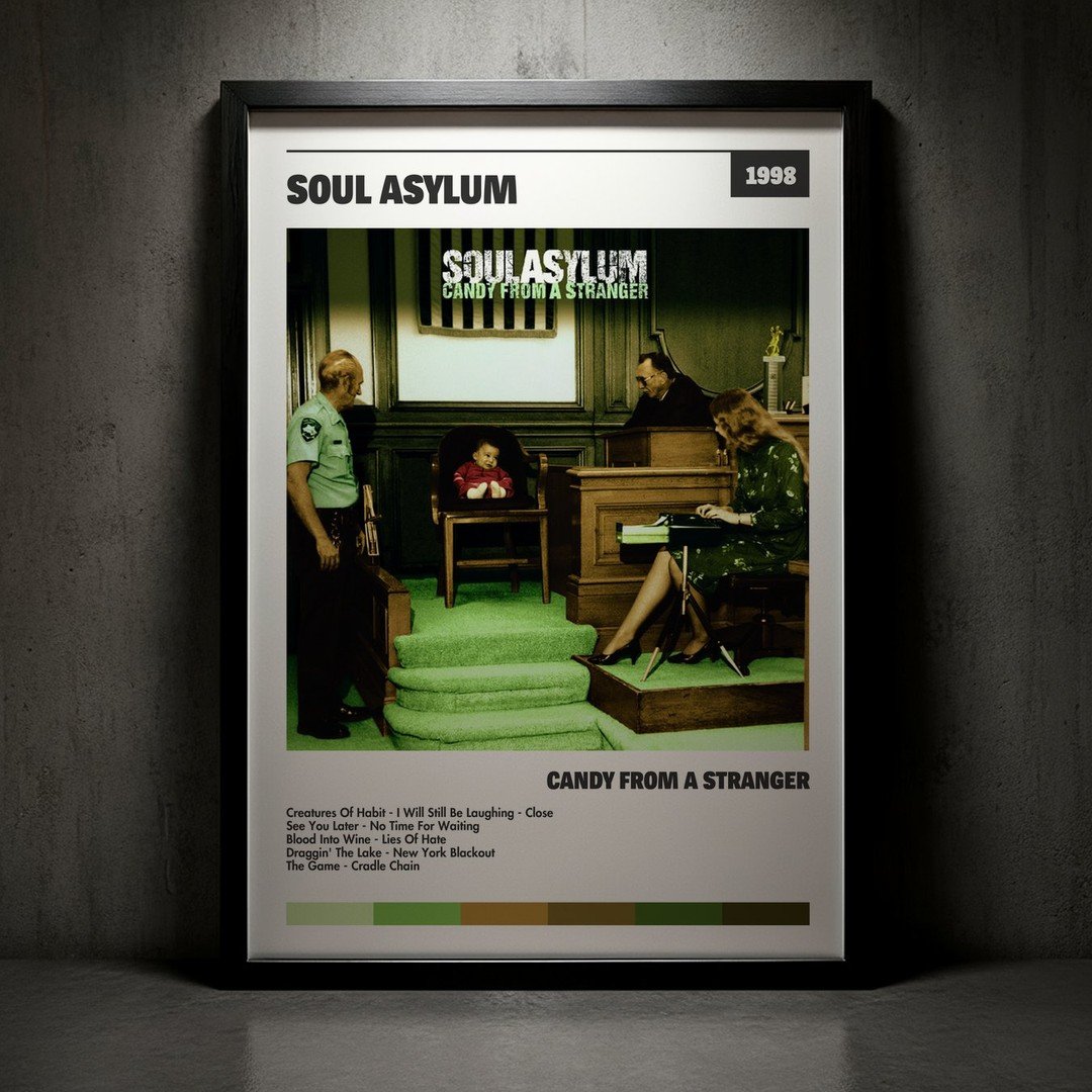 Cuadro Disco Asylum - Candy From A Stranger