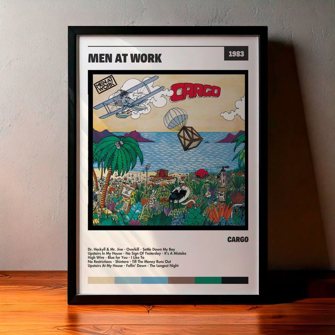 Cuadro Men At Work - Cargo