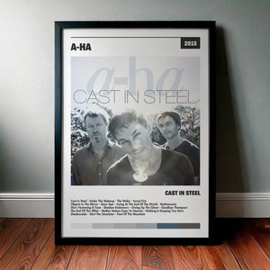 Cuadro A-ha - Cast In Steel