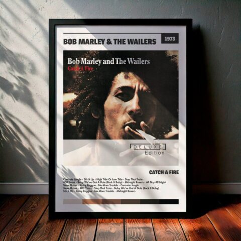 Cuadro Bob Marley & The Wailers - Catch A Fire