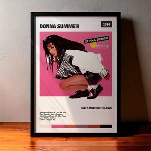 Cuadro Donna Summer - Cats Without Claws