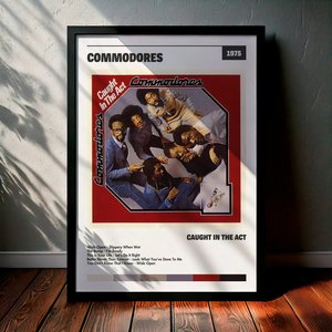 Cuadro Commodores - Caught In The Act
