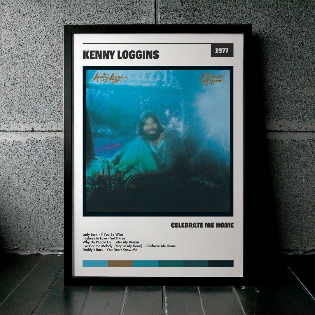 Cuadro Kenny Loggins - Celebrate Me Home