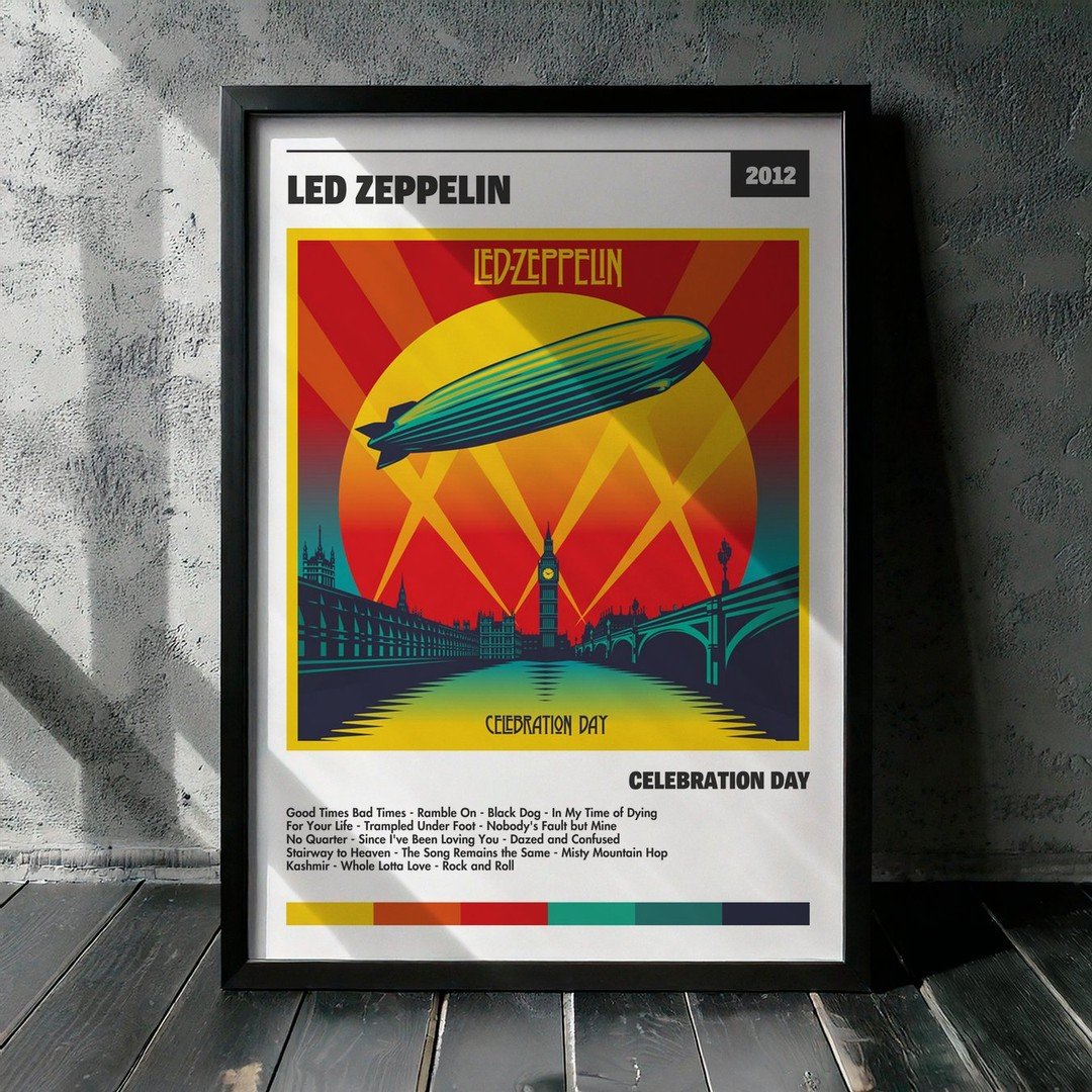 Cuadro Led Zeppelin - Celebration Day