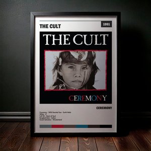 Cuadro The Cult - Ceremony