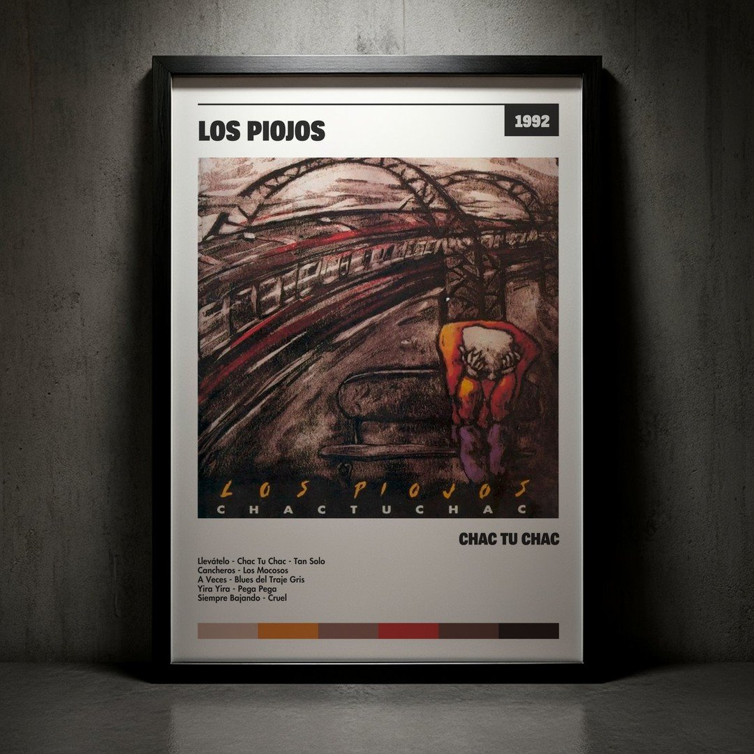 Cuadro Los Piojos - Chac Tu Chac