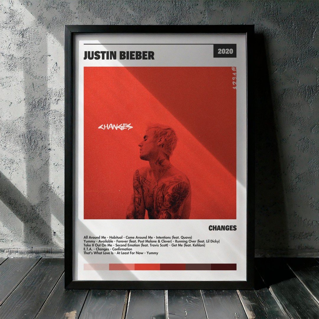 Cuadro Justin Bieber - Changes