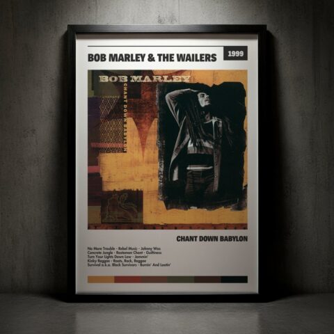 Cuadro Bob Marley & The Wailers - Chant Down Babylon