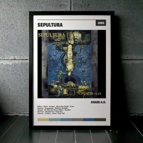 Cuadro Sepultura - Chaos A.D.
