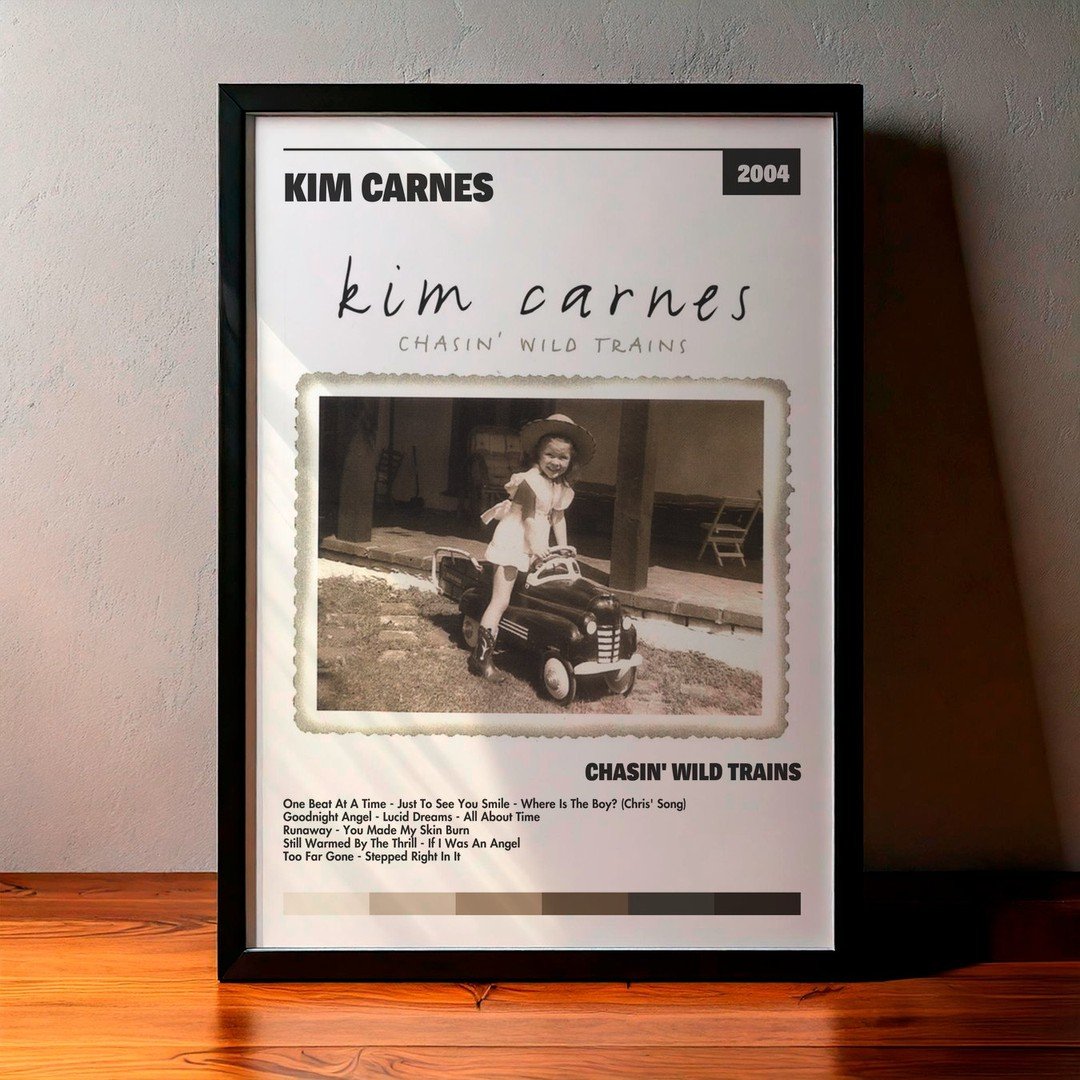 Cuadro Kim Carnes - Chasin' Wild Trains