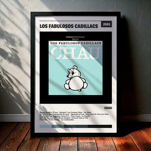 Cuadro Los Fabulosos Cadillacs - Chau