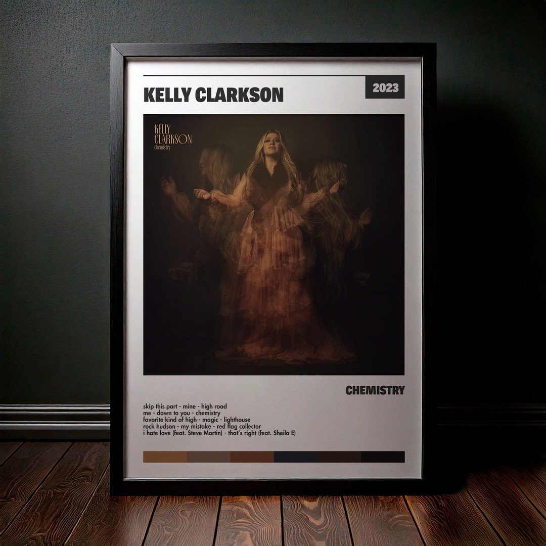 Cuadro Kelly Clarkson - chemistry