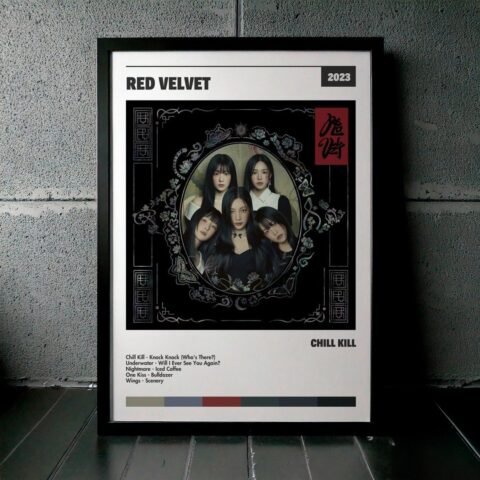 Cuadro Red Velvet - Chill Kill