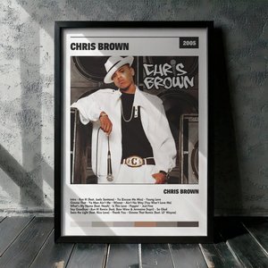Cuadro Chris Brown - Chris Brown