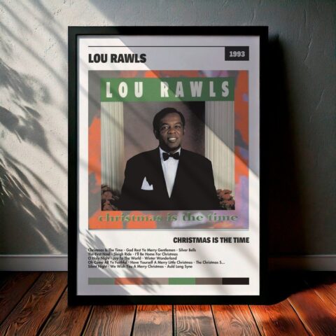 Cuadro Lou Rawls - Christmas Is The Time