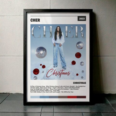 Cuadro Cher - Christmas
