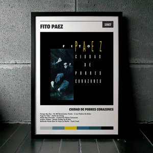 Cuadro Fito Paez - Ciudad De Pobres Corazones