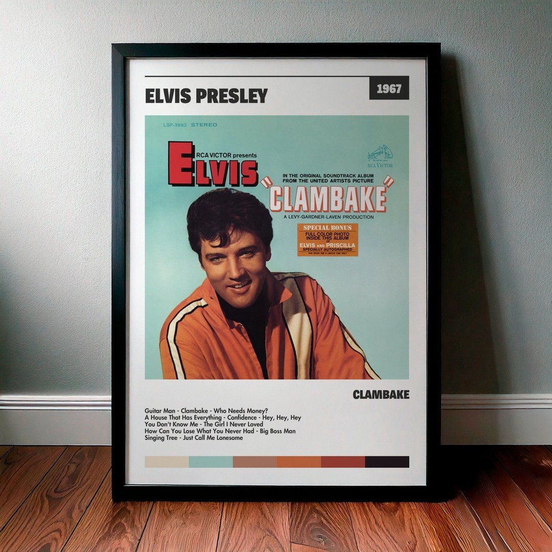 Cuadro Elvis Presley - Clambake