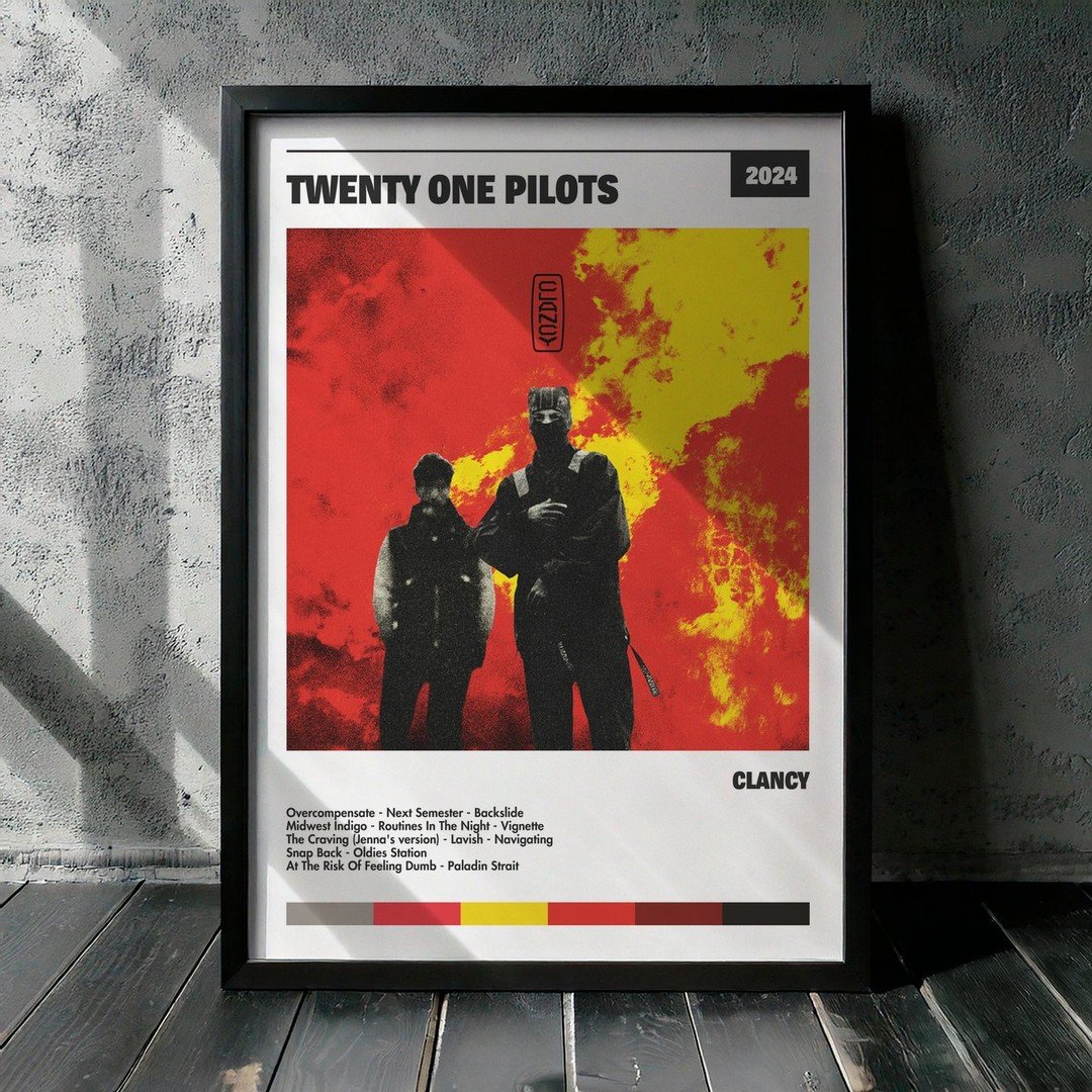 Cuadro Twenty One Pilots - Clancy