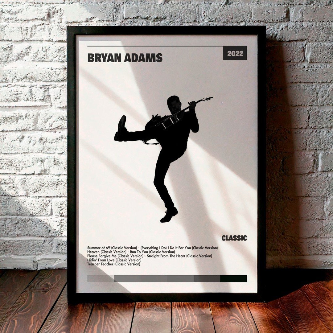 Cuadro Bryan Adams - Classic