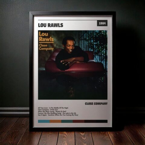 Cuadro Lou Rawls - Close Company