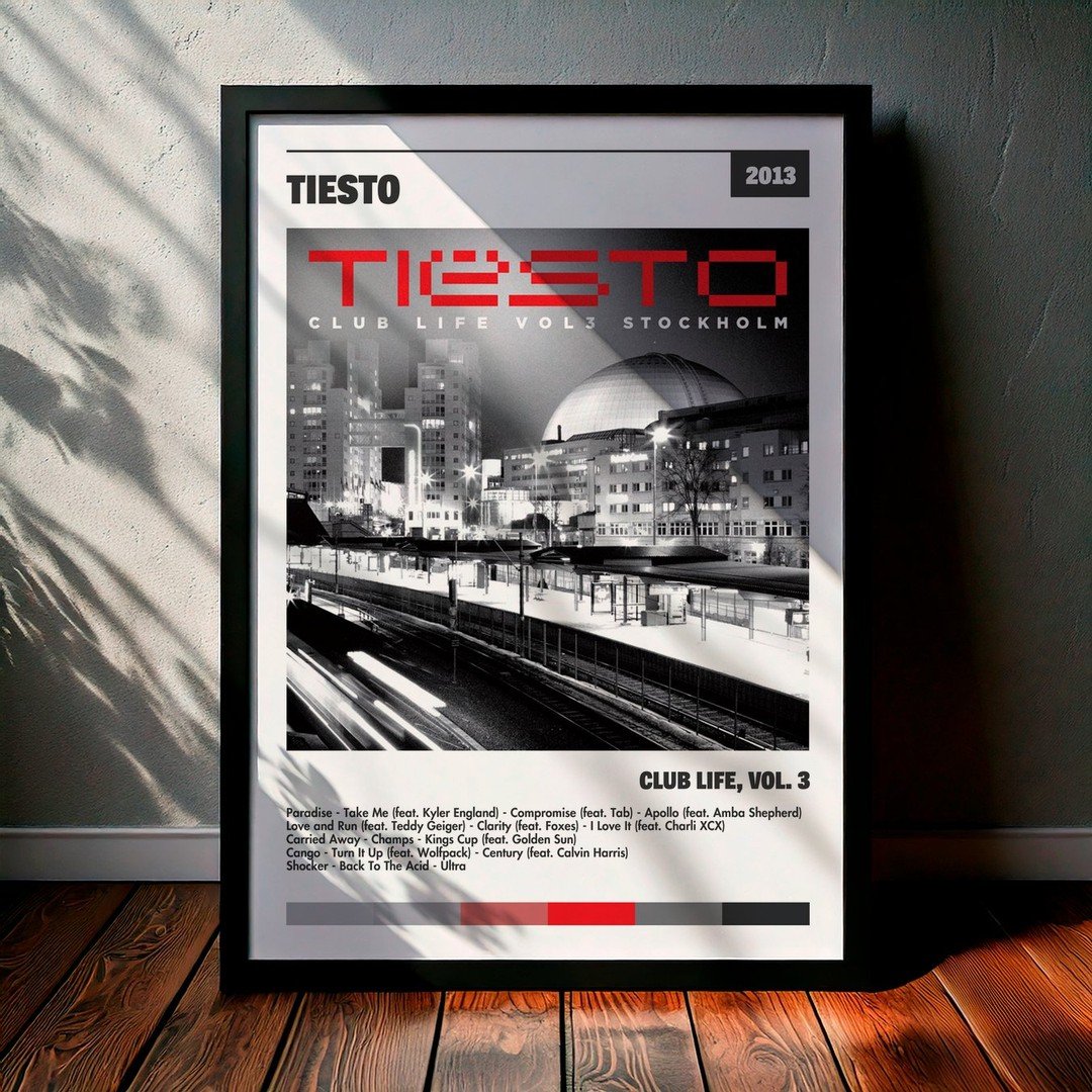 Cuadro Tiësto - Club Life, Vol. 3