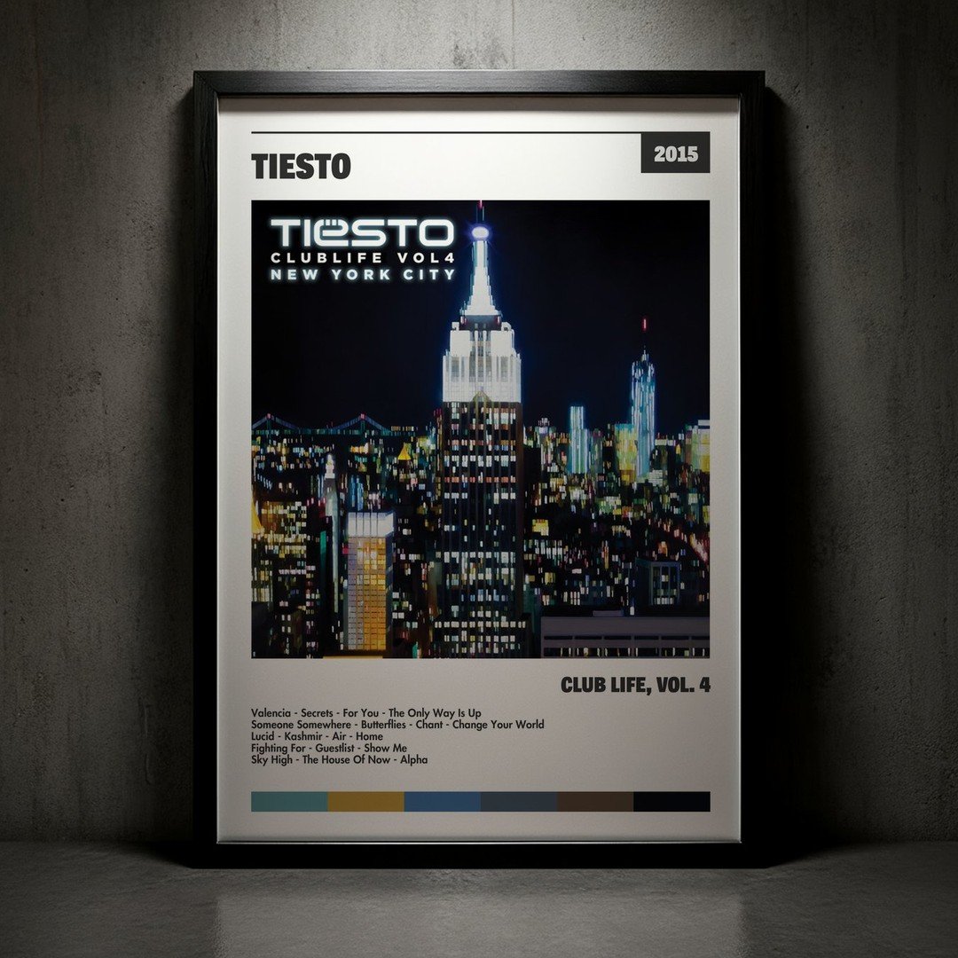 Cuadro Tiësto - Club Life, Vol. 4
