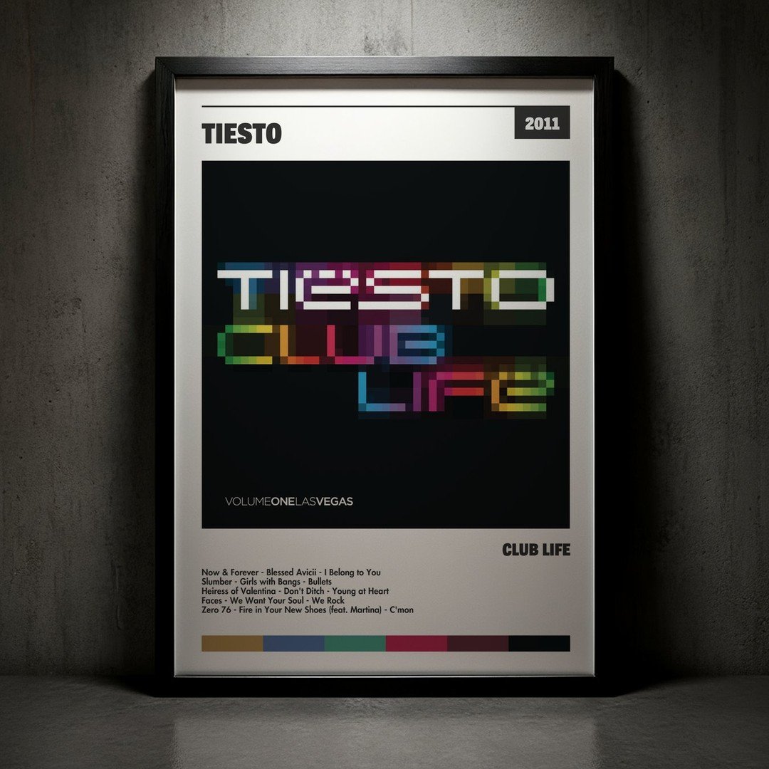 Cuadro Tiësto - Club Life