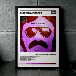 Cuadro Giorgio Moroder - Club Remixes Selection Two