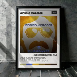 Cuadro Giorgio Moroder - Club Remixes Selection, Vol. 5