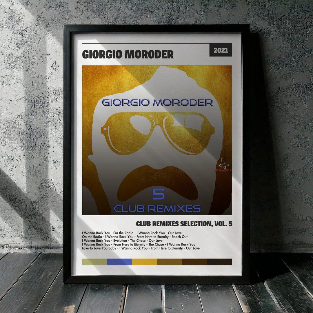 Cuadro Giorgio Moroder - Club Remixes Selection, Vol. 5
