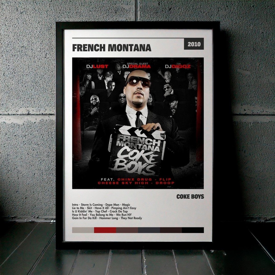 Cuadro French Montana - Coke Boys