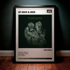 Cuadro Of Mice & Men - Cold World