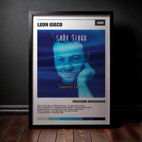 Cuadro León Gieco - Coleccion Aniversario