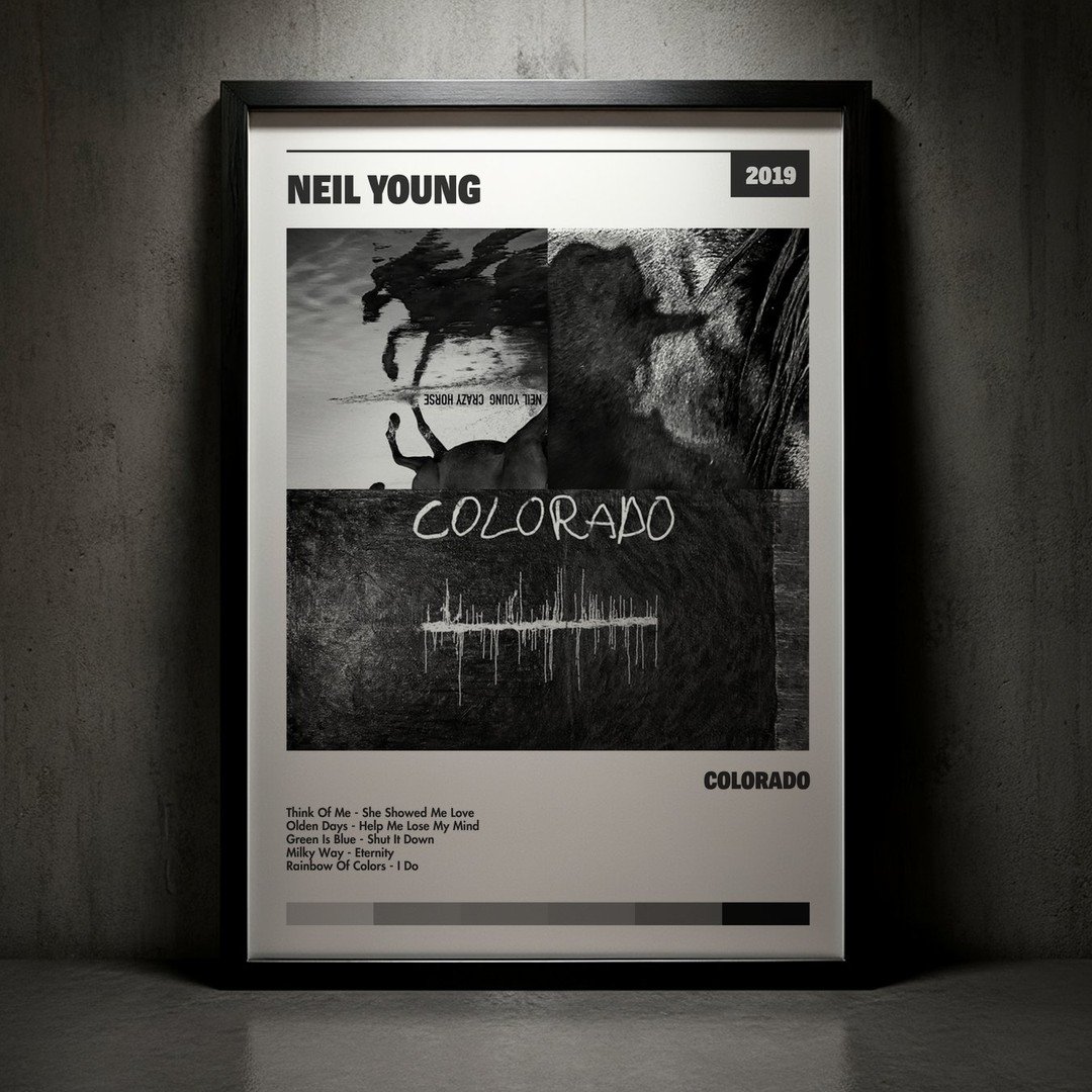 Cuadro Neil Young - Colorado