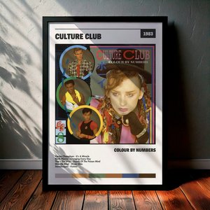 Cuadro Culture Club - Colour By Numbers