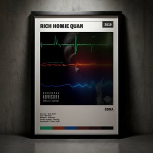 Cuadro Rich Homie Quan - Coma