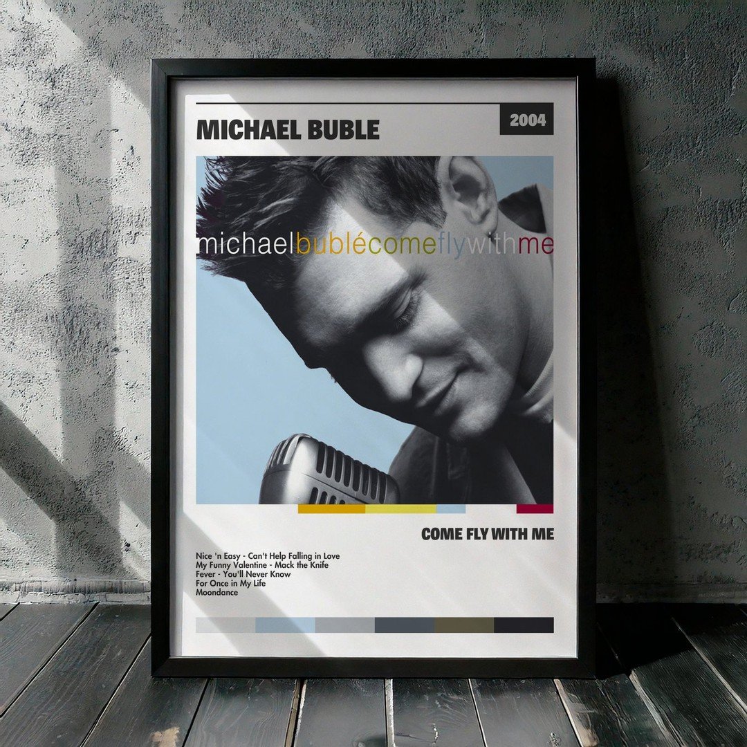 Cuadro Michael Bublé - Come Fly with Me