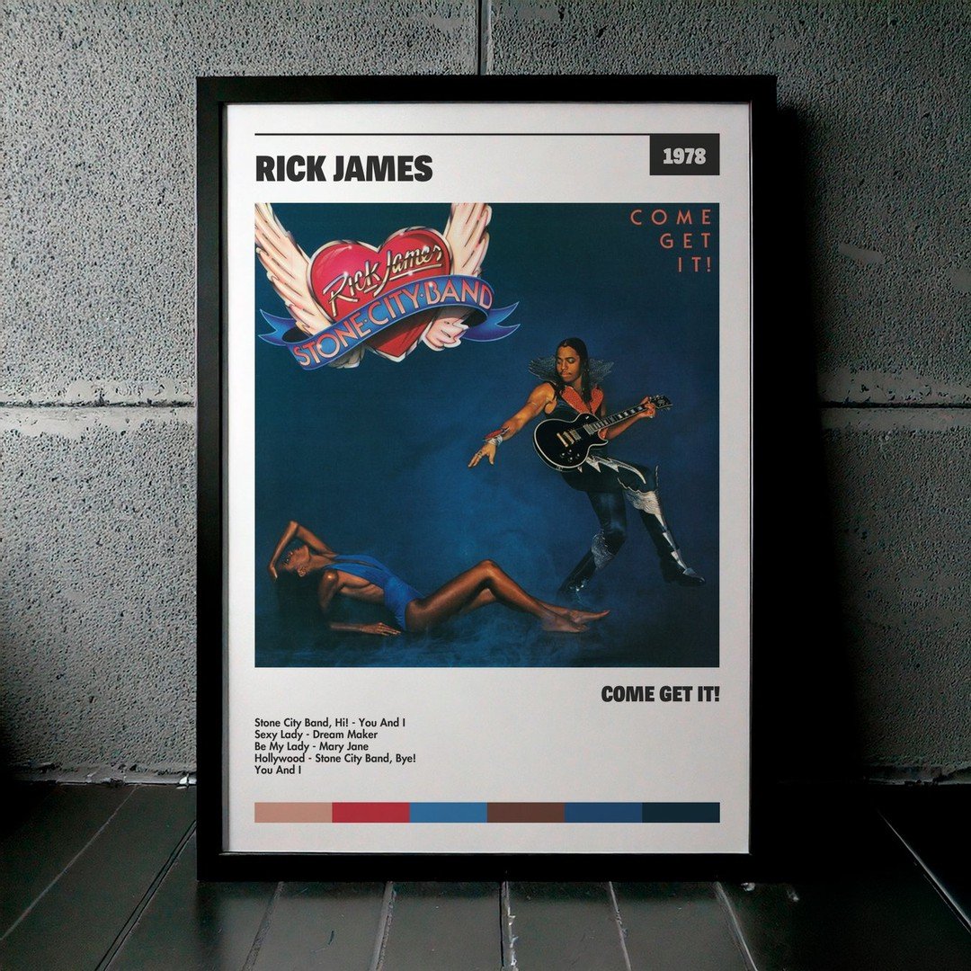 Cuadro Rick James - Come Get It!