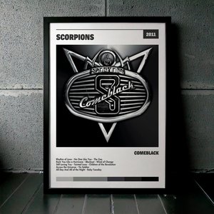 Cuadro Scorpions - Comeblack