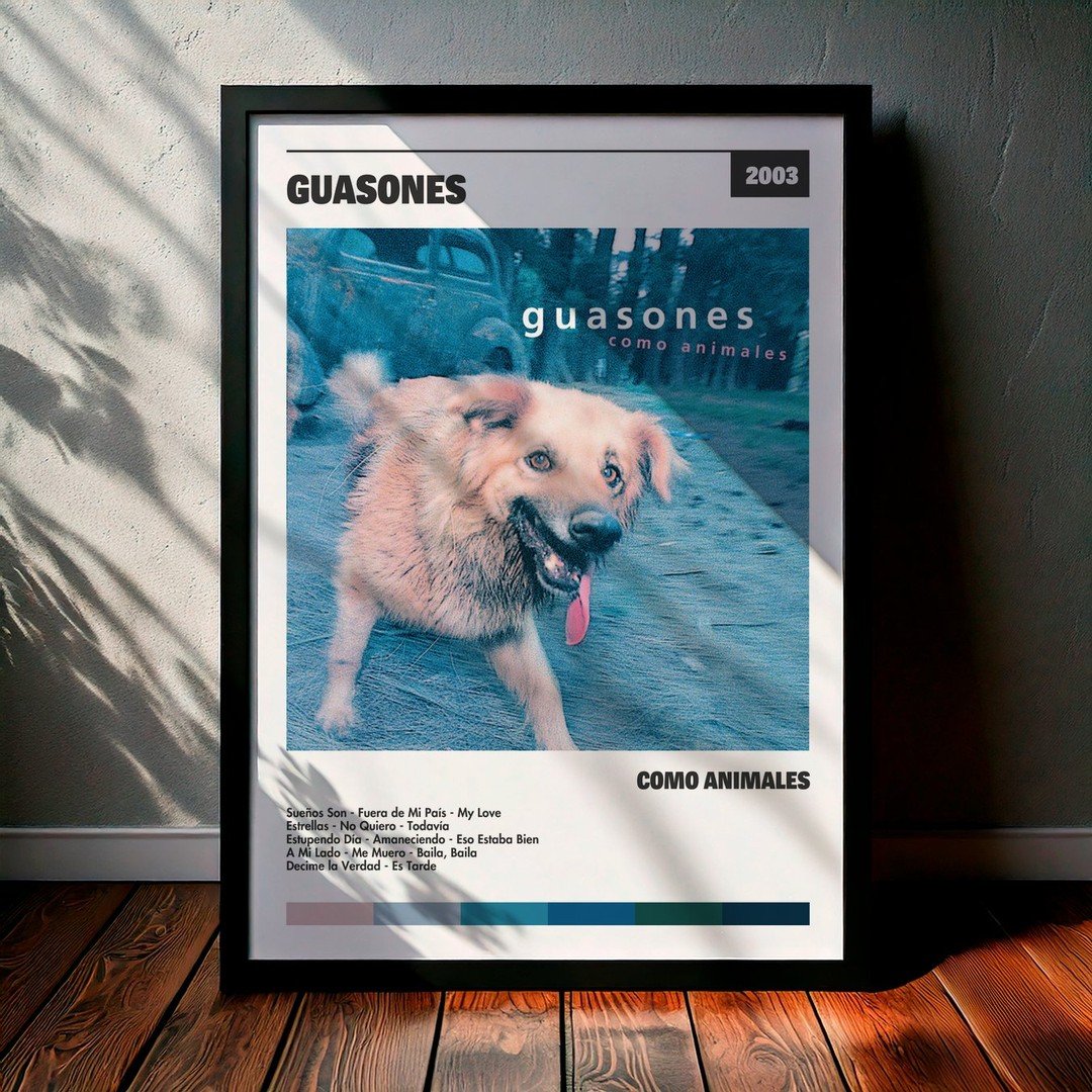 Cuadro Guasones - Como Animales