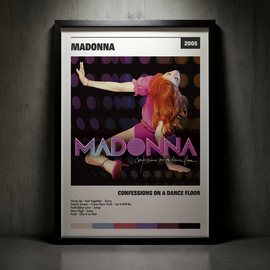 Cuadro Madonna - Confessions on a Dance Floor