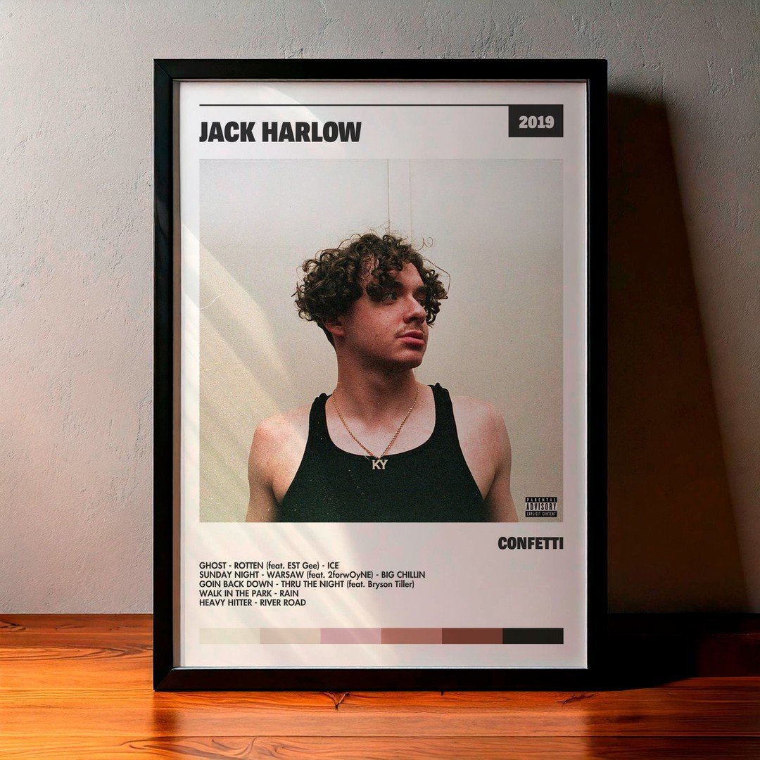 Cuadro Jack Harlow - Confetti