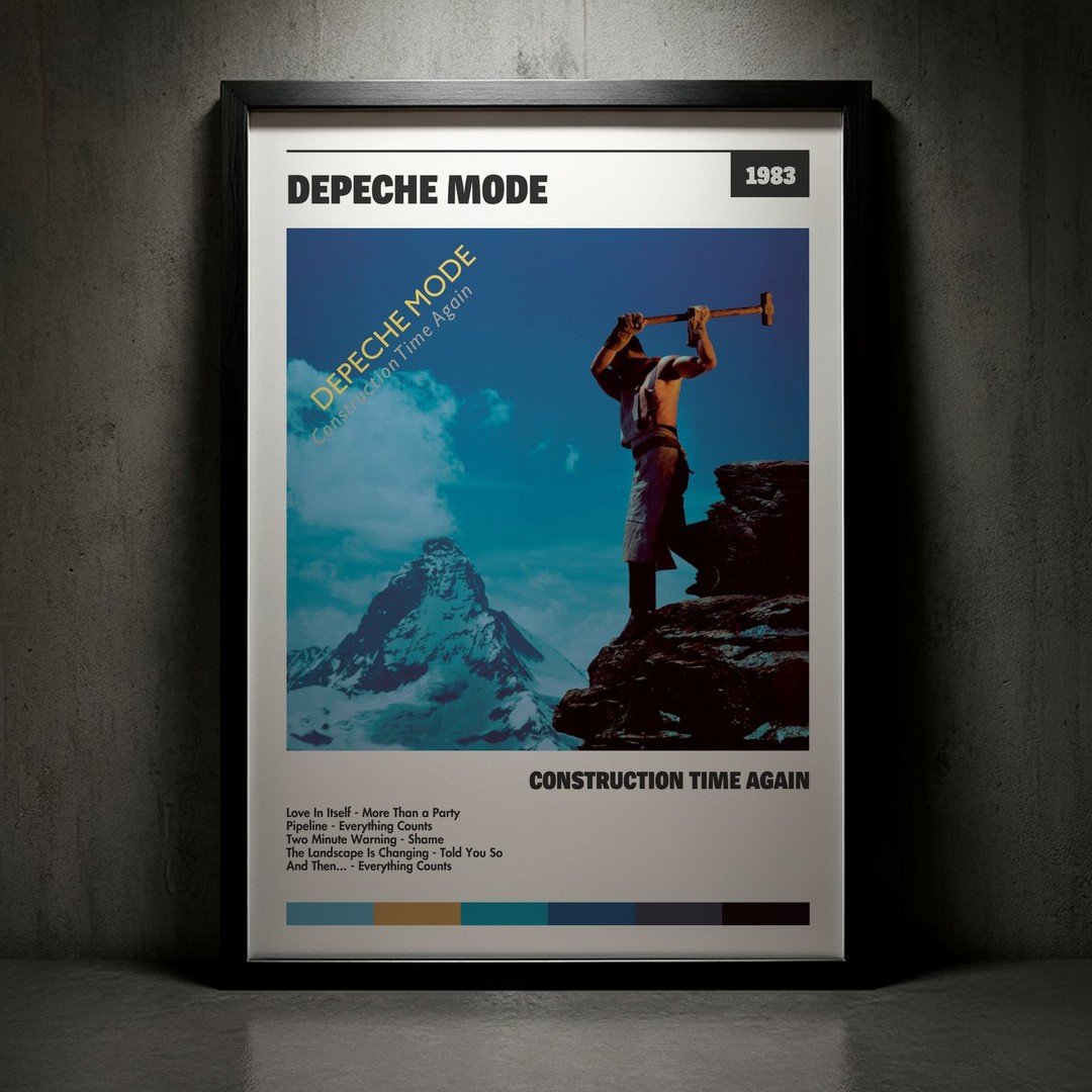 Cuadro Depeche Mode - Construction Time Again
