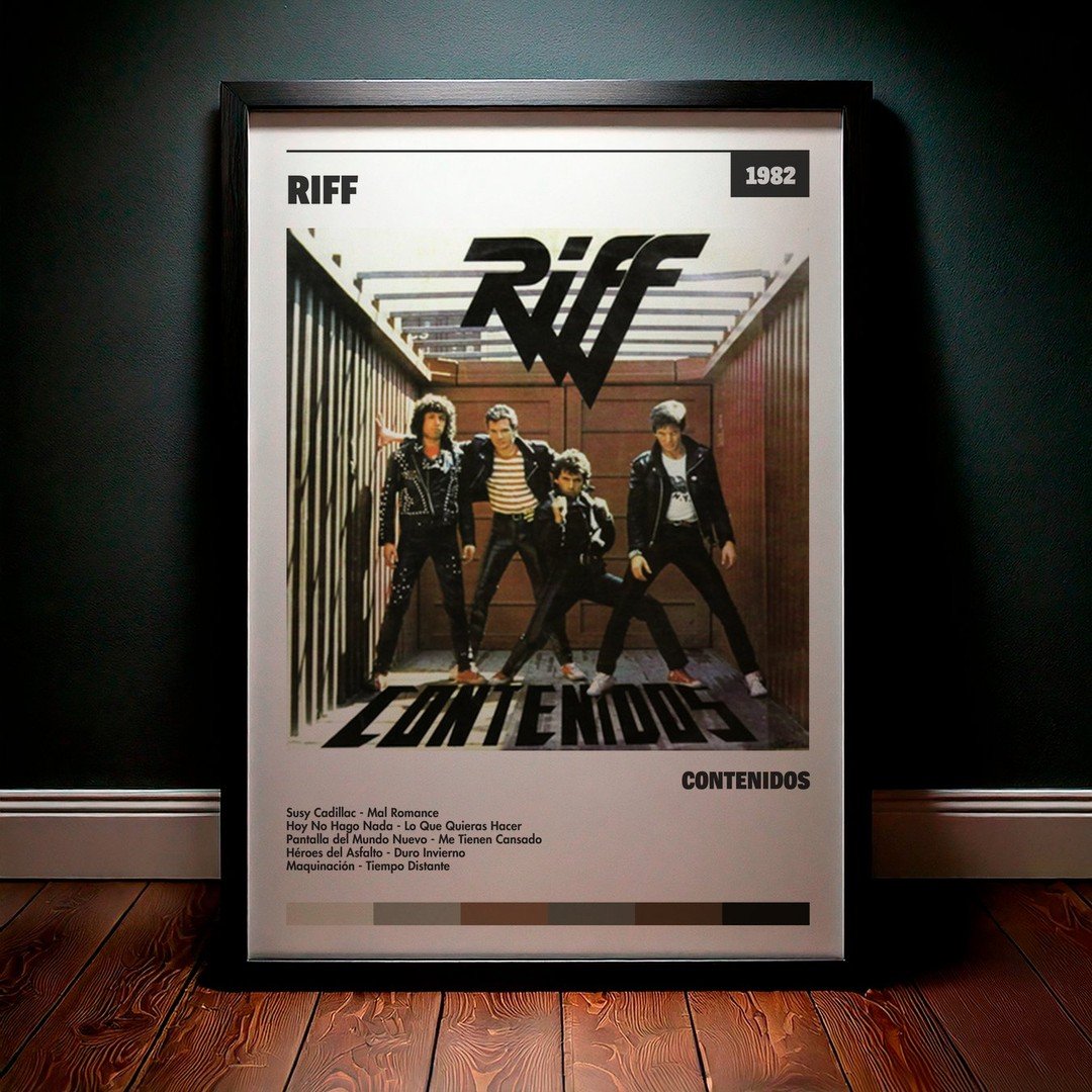 Cuadro Riff - Contenidos