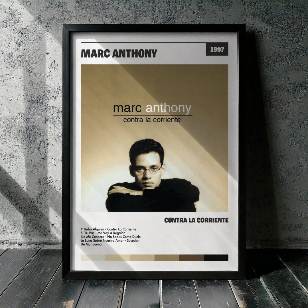 Cuadro Marc Anthony - Contra La Corriente
