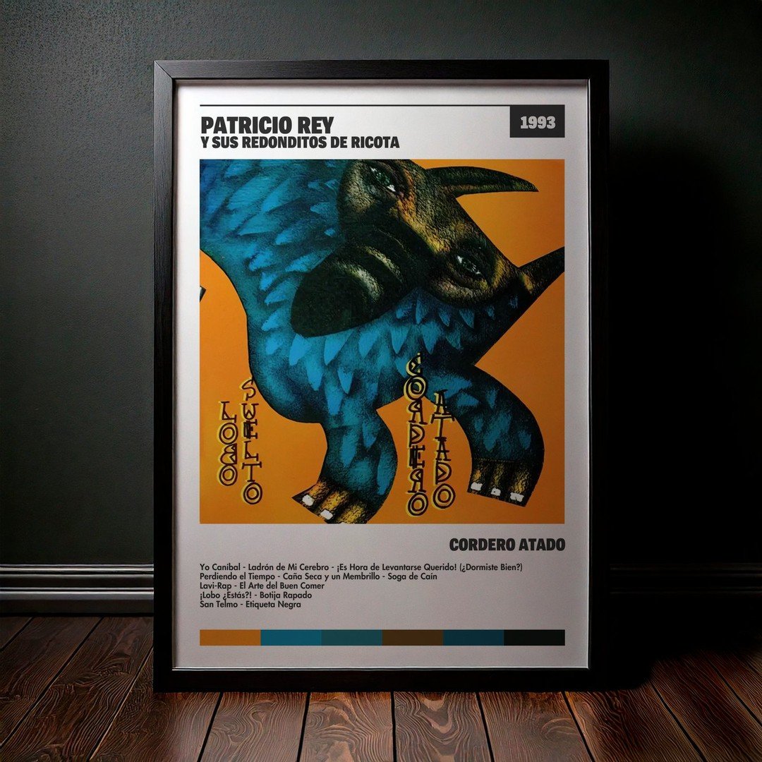 Cuadro Patricio Rey y sus Redonditos de Ricota - Cordero Atado