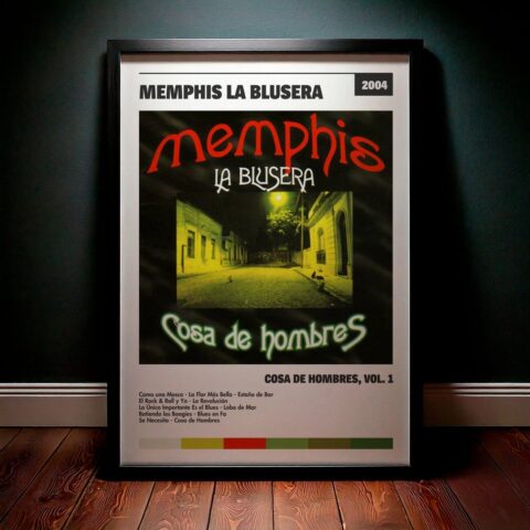 Cuadro Memphis La Blusera - Cosa de Hombres, Vol. 1