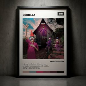 Cuadro Gorillaz - Cracker Island
